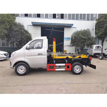 Economic 2Ton hook lift garbage truck for sale